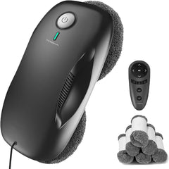 Window Cleaner Robot – Automatic Cleaning with 3800Pa Suction, Intelligent Path Planning, Edge Detection, and Remote Control