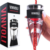 High-quality wine decanter and aerator for smooth wine pouring, adding sophistication to wine tasting events