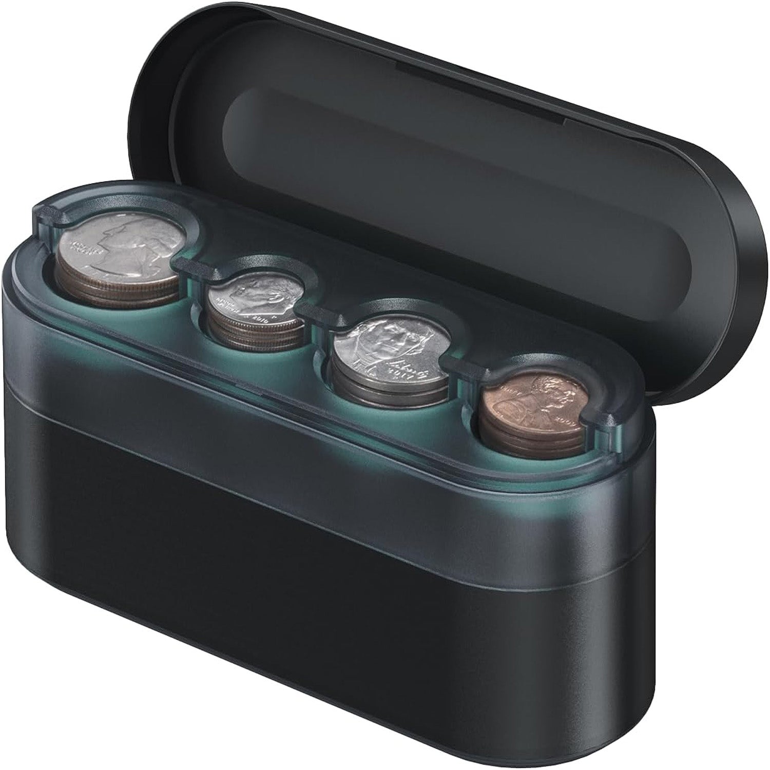 Stylish and practical car coin holder designed for convenient coin storage in your vehicle, keeping your car organized and tidy