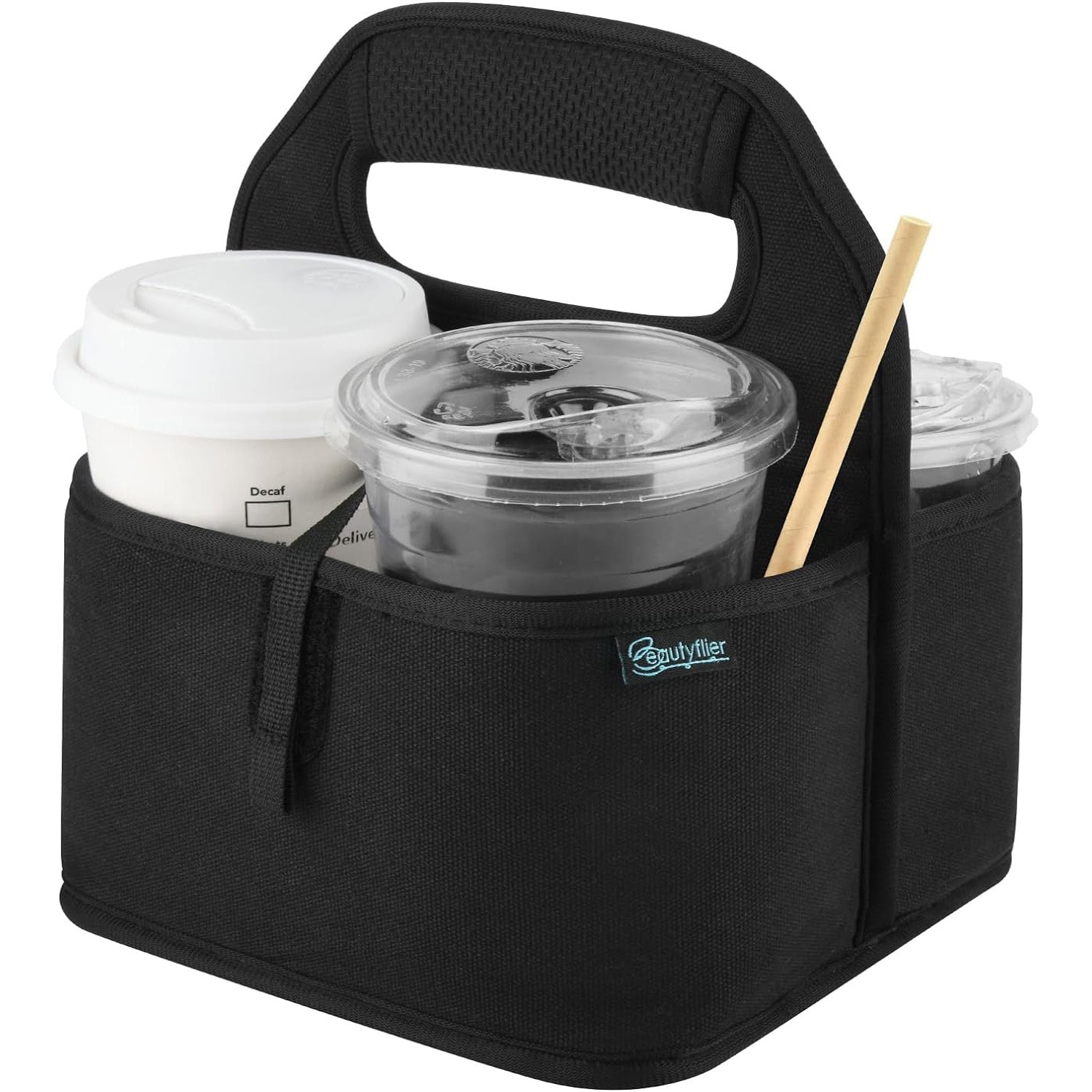 Coffee Cup Carrier with Handle for Easy Transport and Convenience
