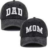 Stylish dad hat in navy blue with adjustable strap for comfortable wear during family outings