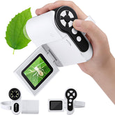 Digital microscope for kids with high magnification and USB connectivity for interactive science learning at home or school