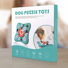 Dog enrichment toy that keeps dogs busy and reduces anxiety, crafted to improve mental health and prevent boredom with treat rewards
