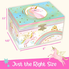 Kids jewelry box with music, perfect gift for girls
