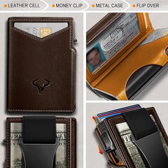 Gift box set with men’s wallet, a sophisticated choice for those seeking a luxurious and practical wallet gift for men