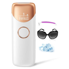 5℃ ice cooling laser hair removal device for at-home use, designed to reduce discomfort and ensure smoother skin