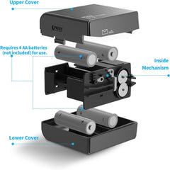 Portable Desk Electric Letter Opener - Efficient Envelope Slitter, Electrically Operated Letter Opener for Office and Home