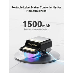 Thermal Label Printer - Efficient Label Maker for Home & Office Organization, Includes 230 Labels (50x30mm)