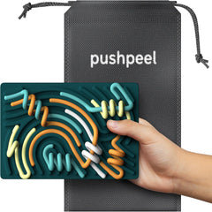 Silicone sensory board with stretchy strings for fine motor skills