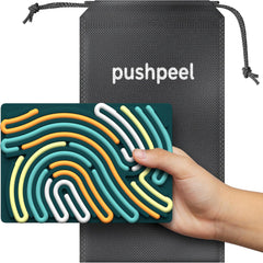 Calming fidget board for anxiety relief, stress management, and relaxation