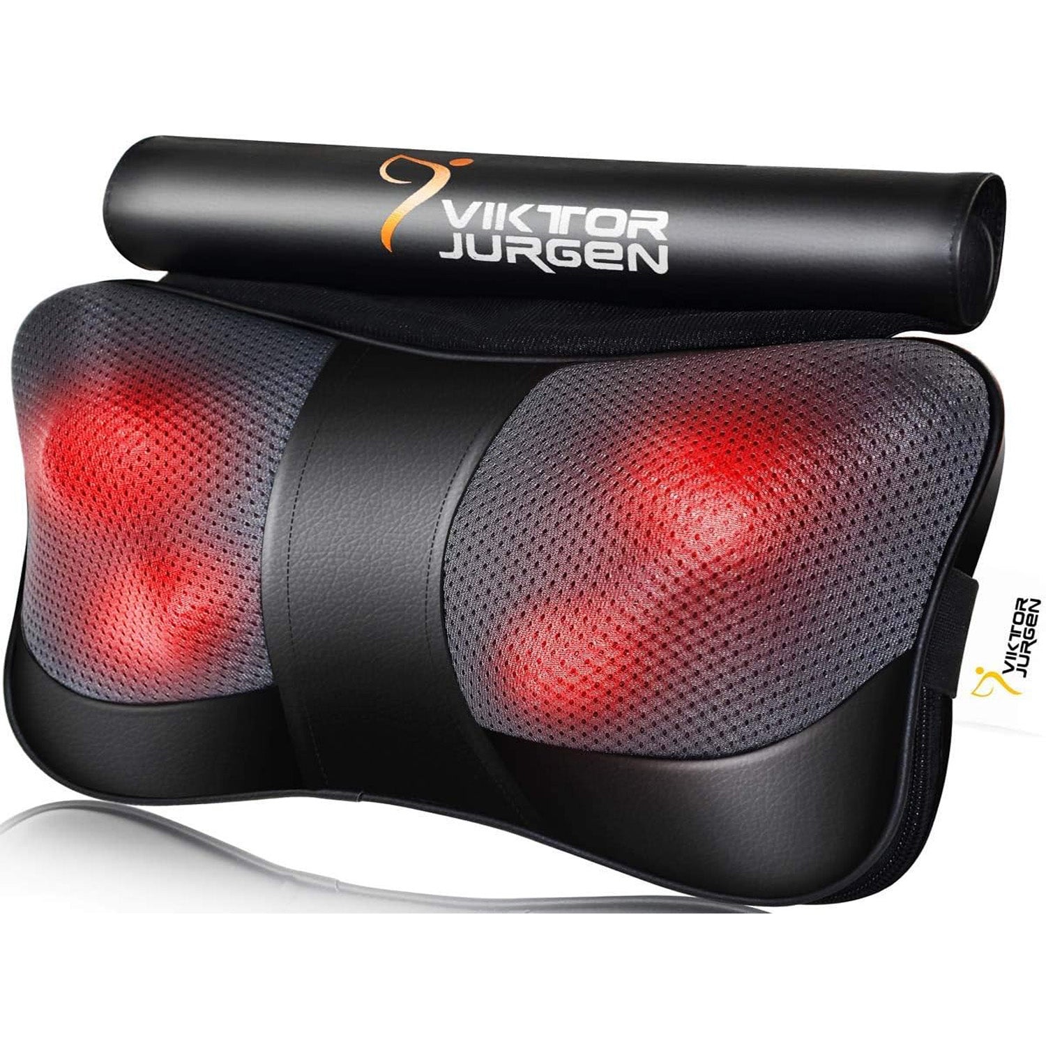 Back massager with heat and soothing vibrations for ultimate relaxation after a long day