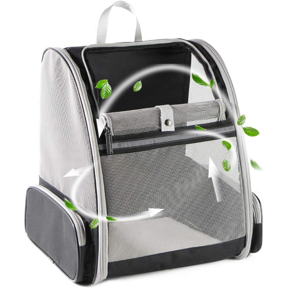 Stylish backpack pet carriers for cats and dogs, featuring breathable mesh, padded shoulder straps, and a spacious design for comfortable pet travel