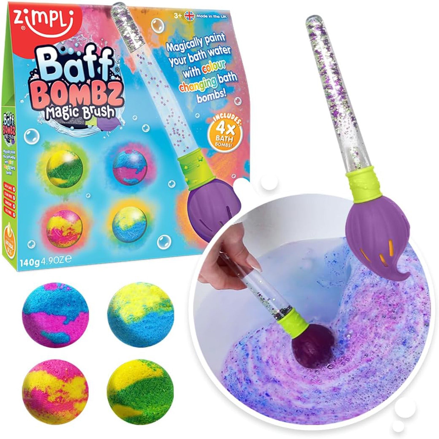 Fun and Colorful Bath Brush Creating Magical Bubble Effects for an Engaging Bath Time Experience