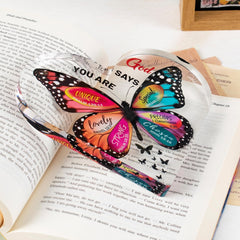 Beautiful butterfly Christian gift for women, designed for birthdays, anniversaries, and special occasions for faithful friends