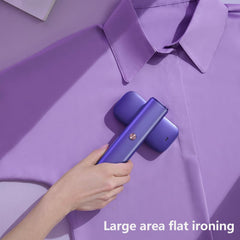 A powerful clothes steamer, effectively removes wrinkles and creases from your clothes, making them look fresh and crisp