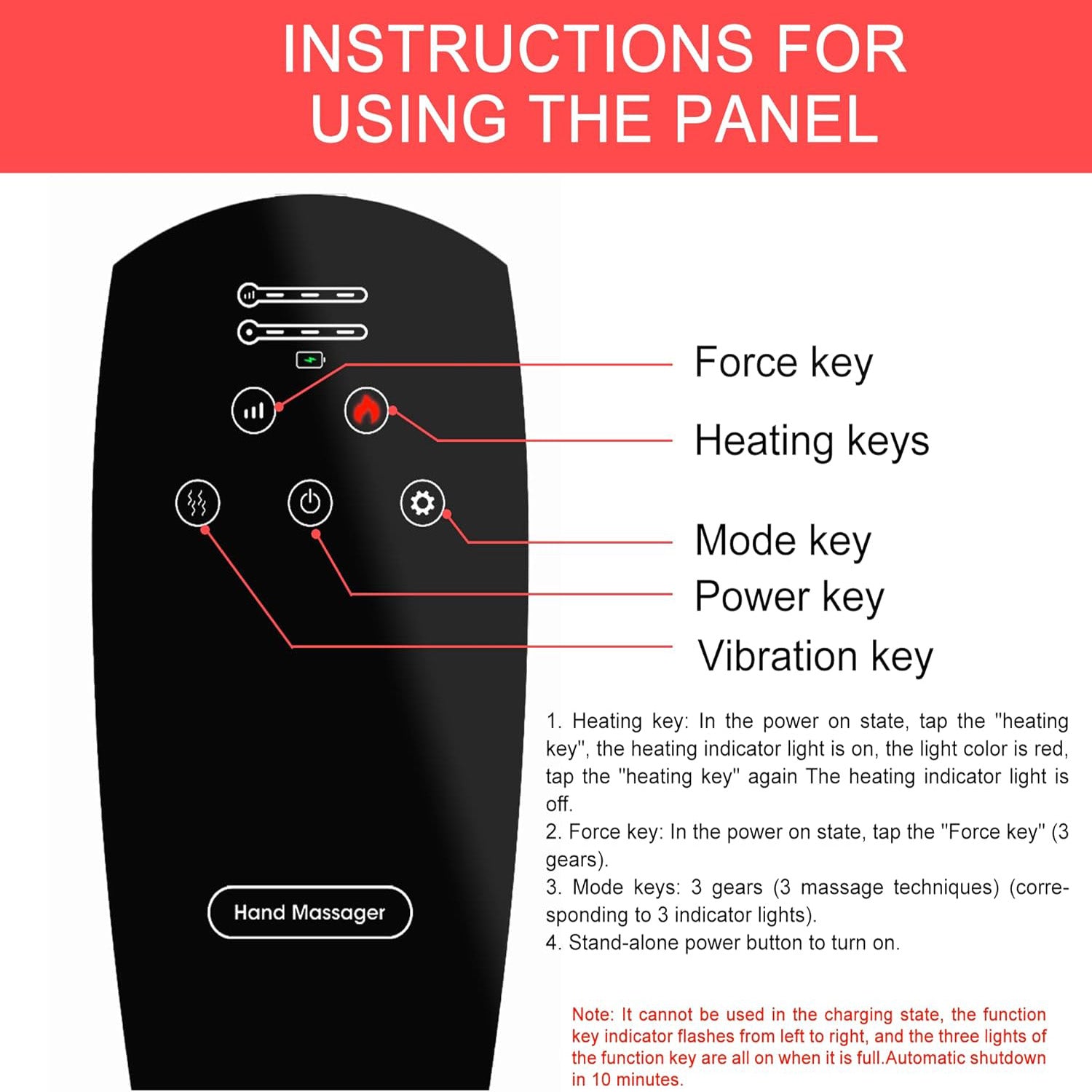 Therapeutic hand massager, healing hand massager, restorative hand massager, rehabilitative hand massager, medical-grade massage device