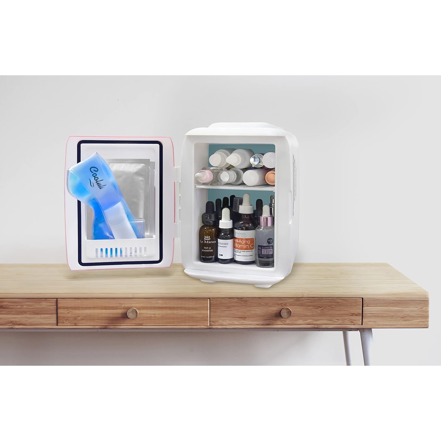 Mini refrigerator with digital temperature control – A small fridge for efficient cooling with easy temperature adjustments