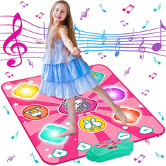 Bright and colorful dance mat designed for children, promoting active play and movement while developing coordination and rhythm skills