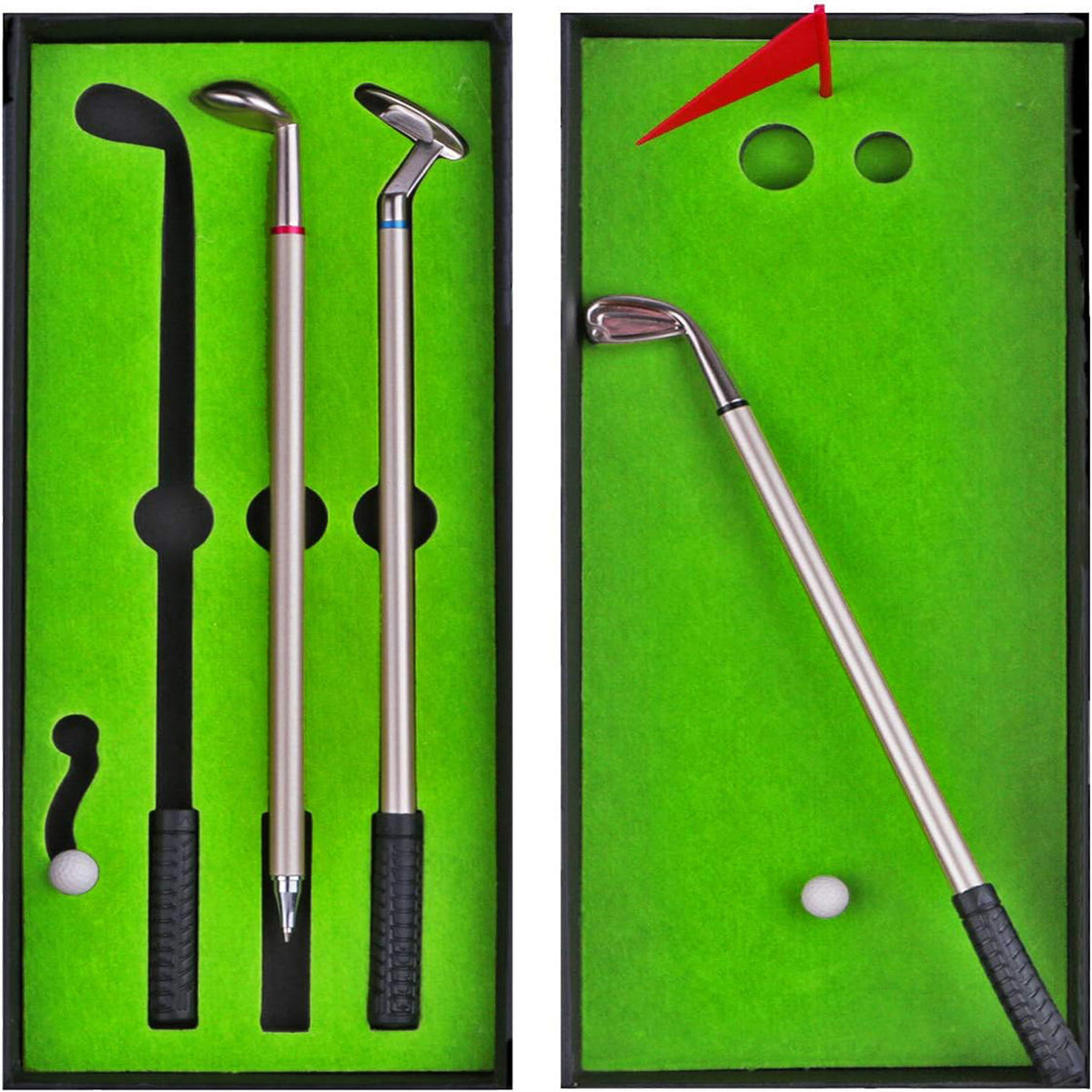 A fun and challenging golf pen game, perfect for stress relief and desk entertainment, improve your putting skills