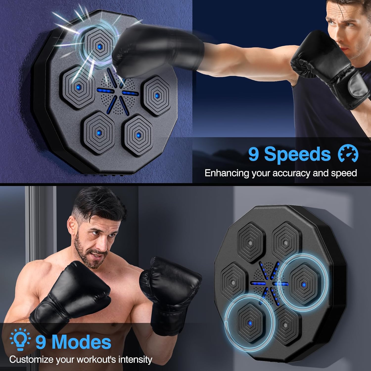 Punch Block Exercise Machine Smart Beat Punch Wall Mounted & Punch Sync β Wall-Mounted Interactive ...