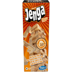 A popular Jenga-style game made of high-quality wood, designed for endless fun as players take turns removing blocks from the tower