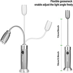 Durable and waterproof outdoor grill light designed for BBQs, camping, and nighttime cooking, ensuring clear visibility  