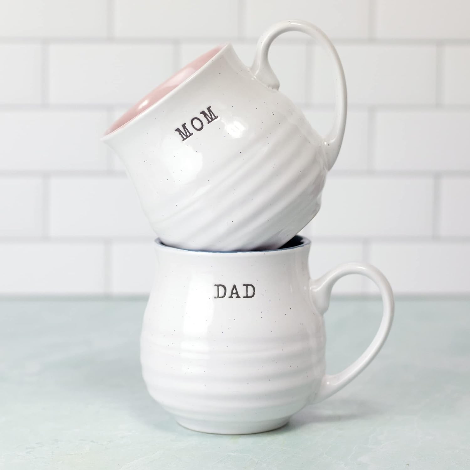 Customizable personalized parent coffee mugs, offering the perfect way to add names, messages, or family quotes 