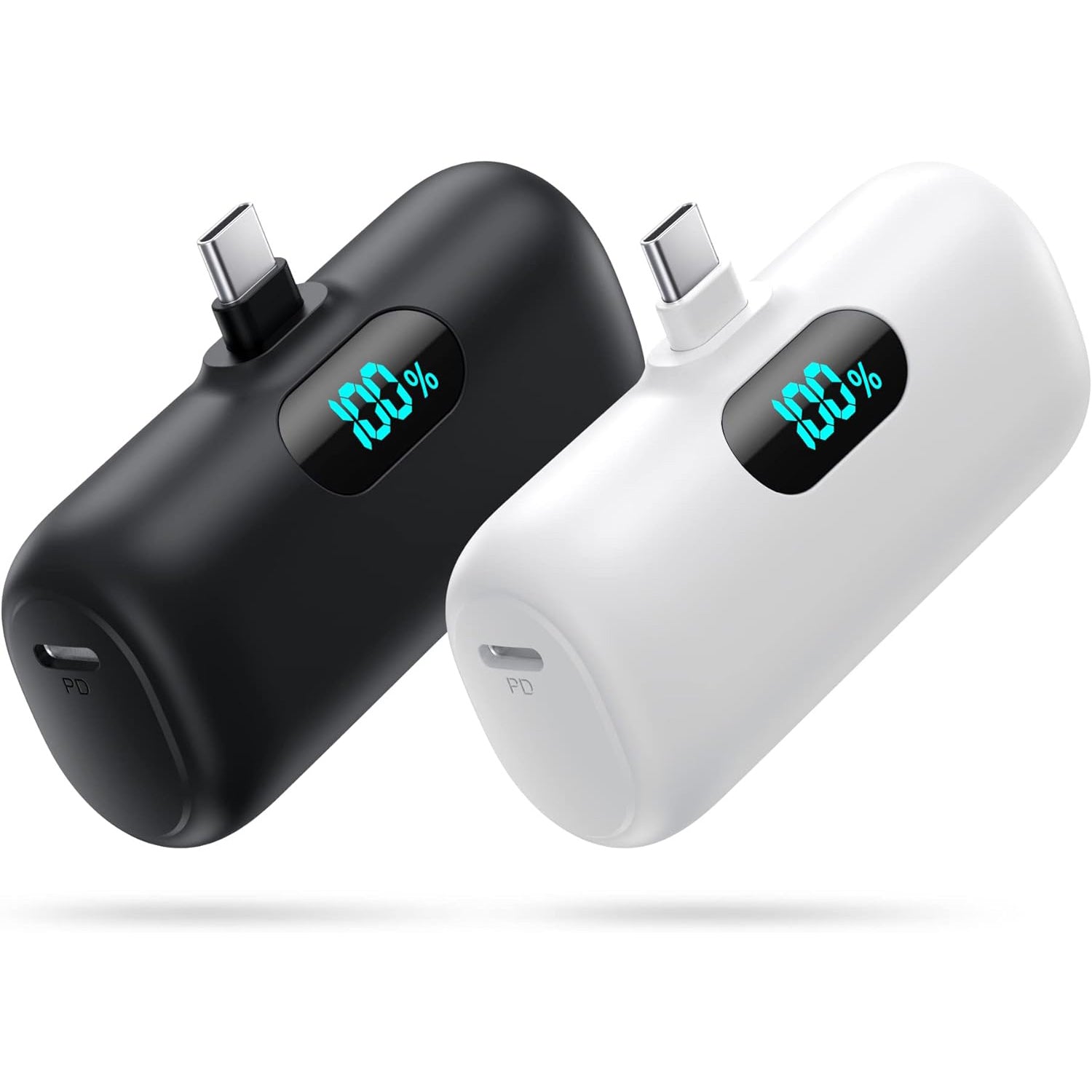 Mini Portable Charger for phone, compact power bank for charging on the go