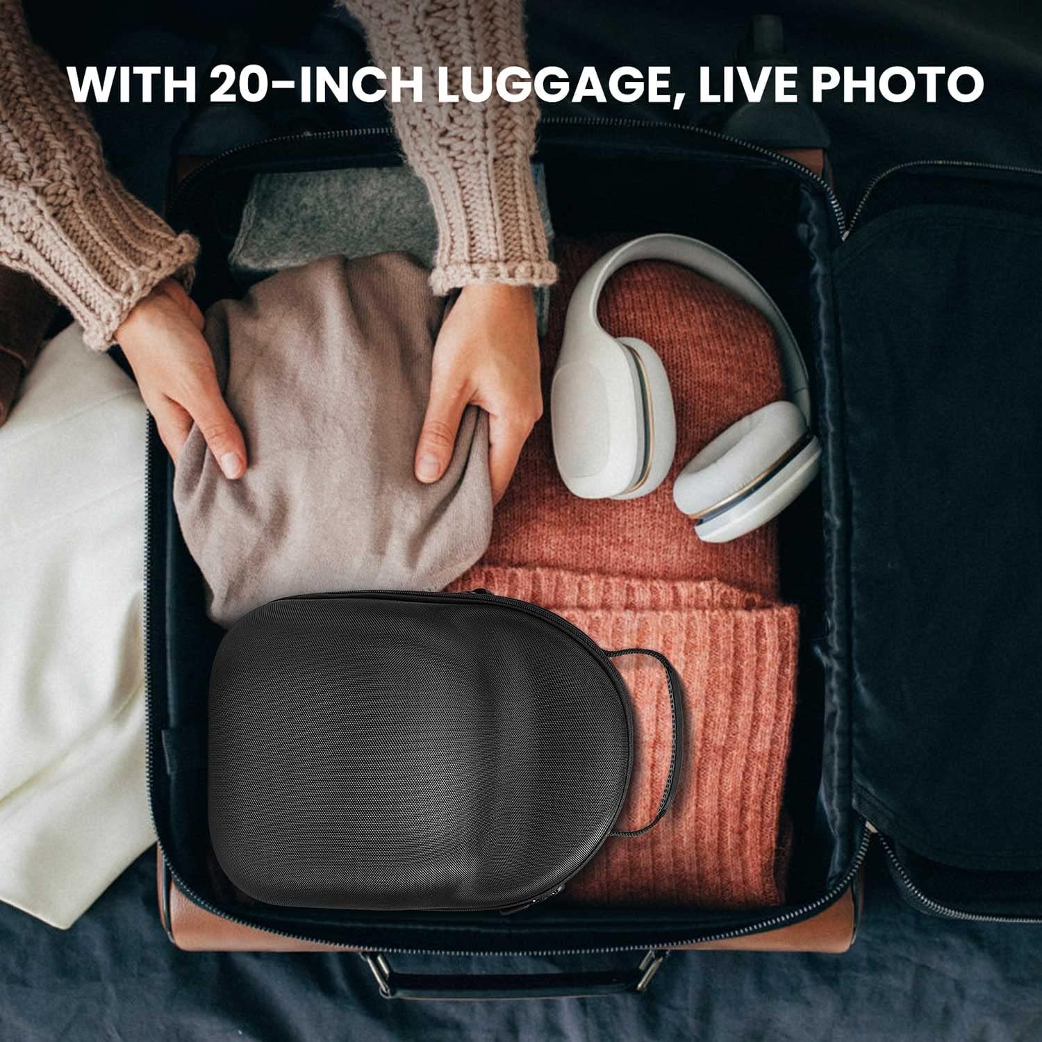 Organizer case for baseball caps, providing a safe and secure solution for hat storage while traveling