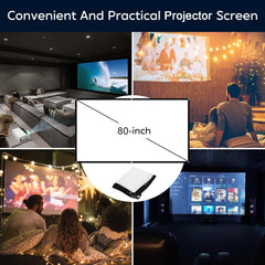 A lightweight, easy-to-carry projector for on-the-go use