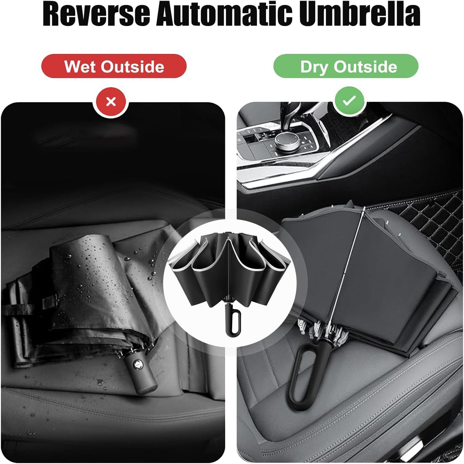 A practical rain umbrella, shield yourself from the rain and stay dry