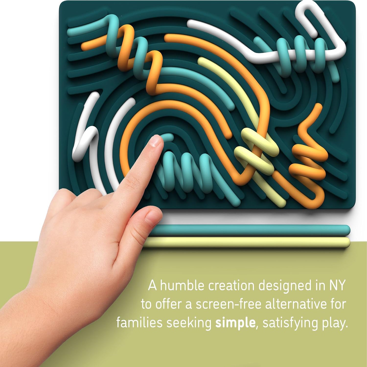 Silent fidget toy for kids and adults with ADHD, autism, and anxiety