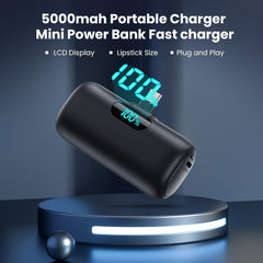 Small and lightweight portable charger for smartphone and electronic devices