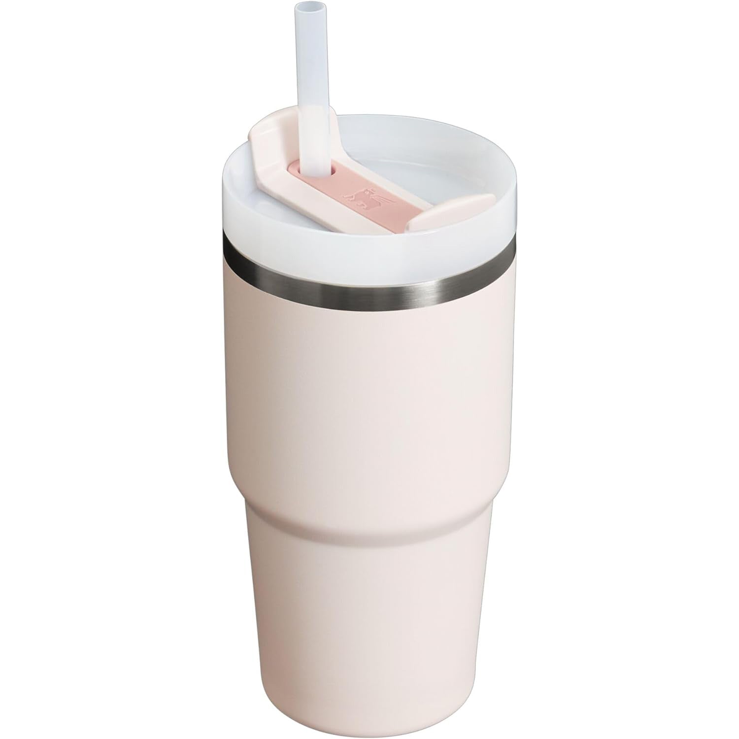 High-quality vacuum insulated tumbler made from stainless steel, featuring a leak-proof lid and a reusable straw for convenient sipping