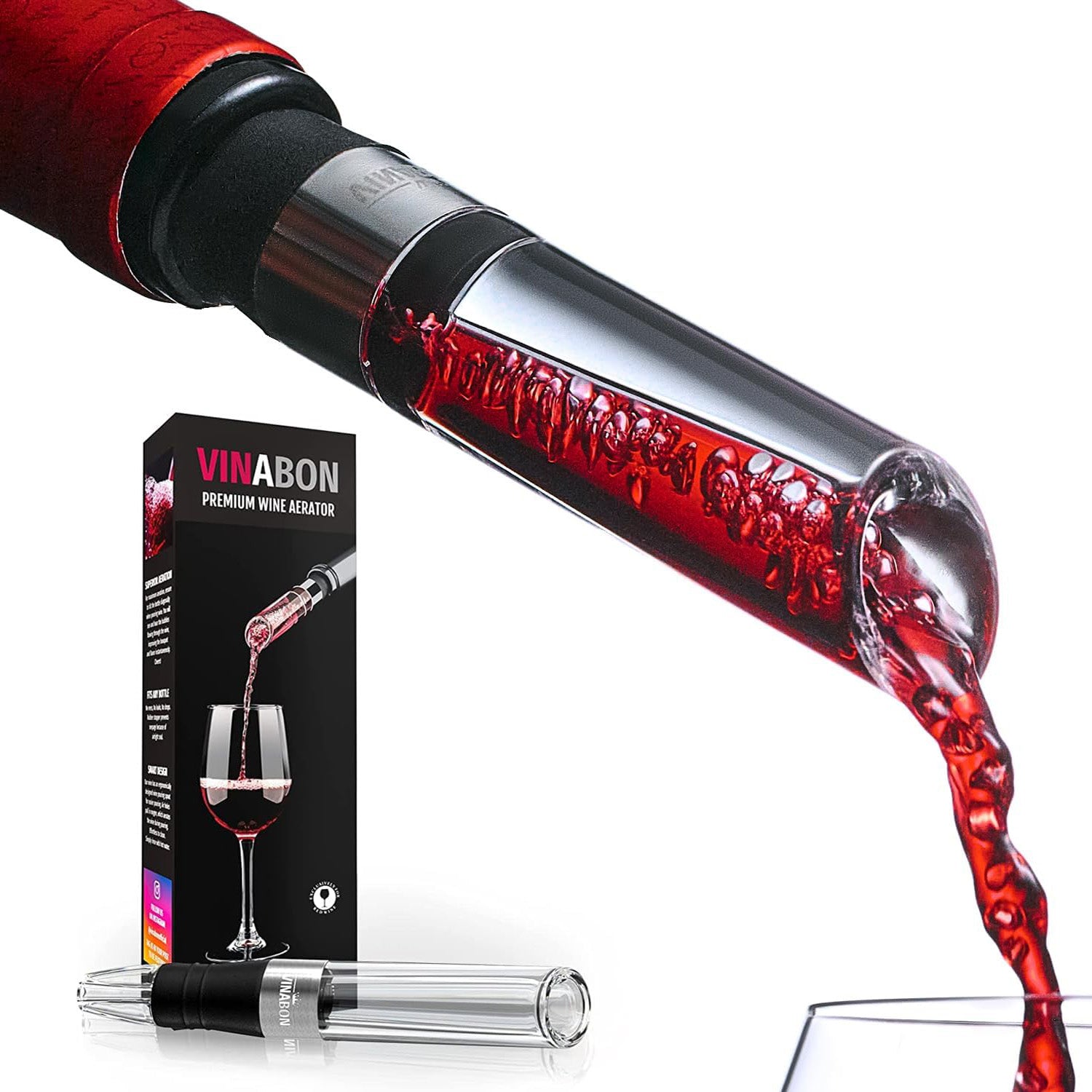 Professional Wine Aerator Tool, Wine Decanter, Wine Pourer, Bar Tool