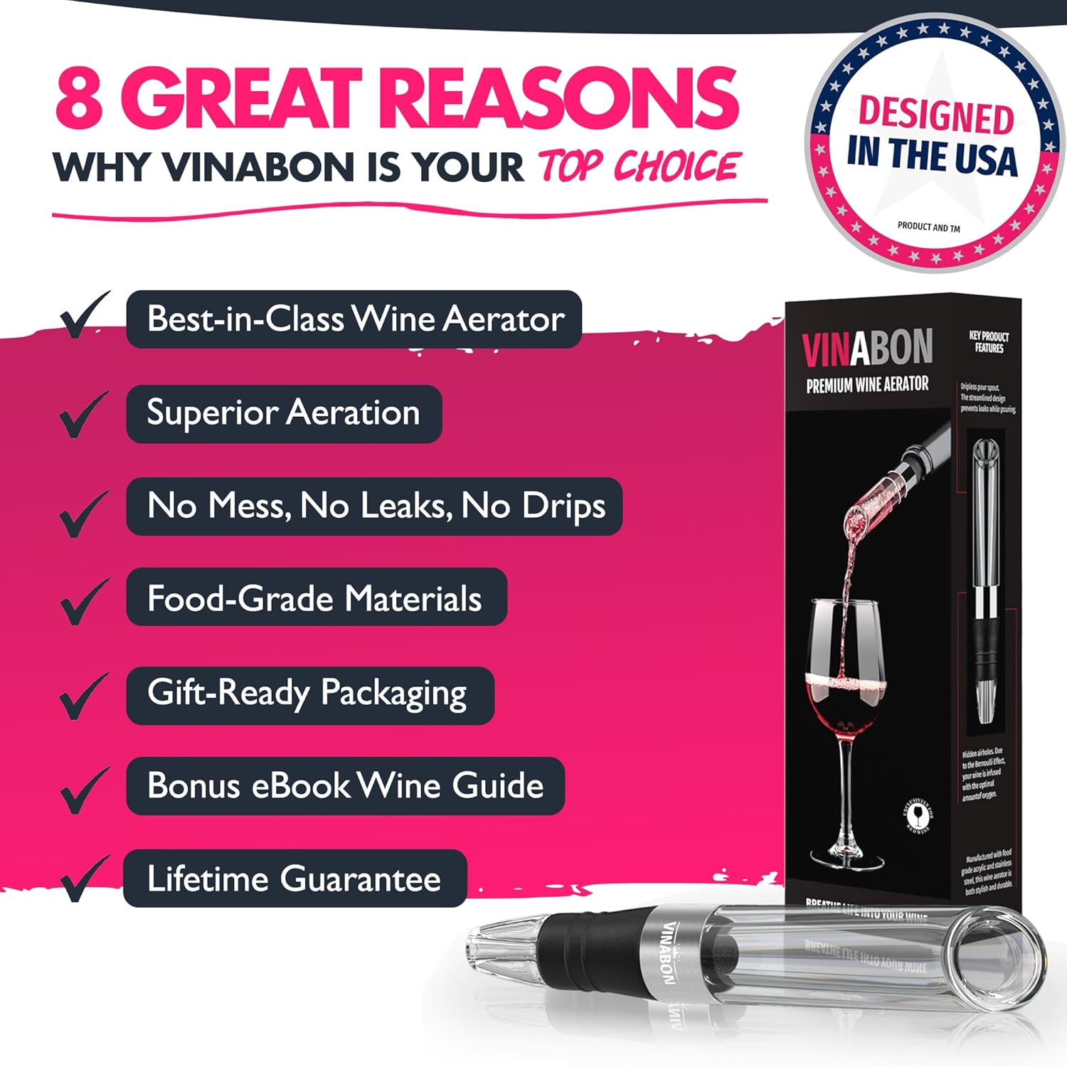 Wine Dispenser Pump, Wine Preservation System, Wine Aerator Dispenser